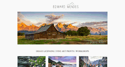 Desktop Screenshot of edwardmendesphotography.com