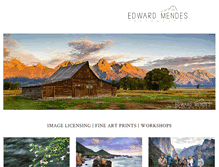 Tablet Screenshot of edwardmendesphotography.com